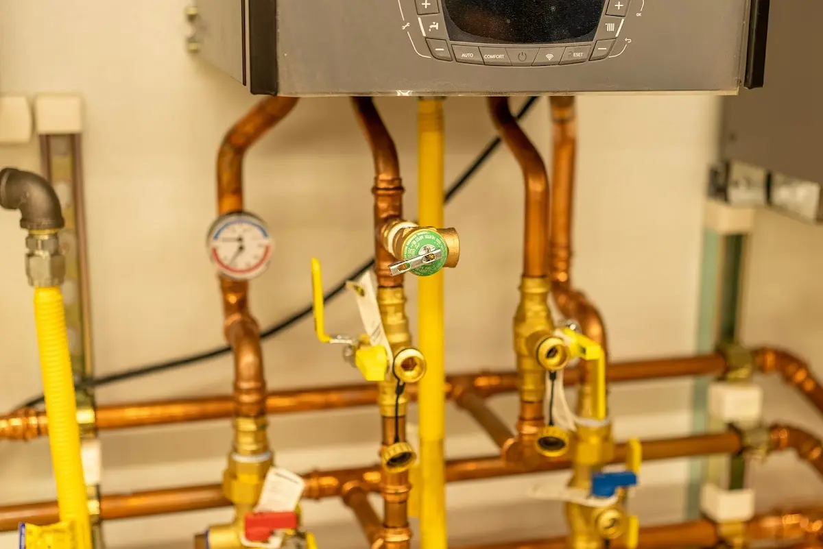 Licensed technician providing Emergency Plumbing for a homeowner in Old Jamestown